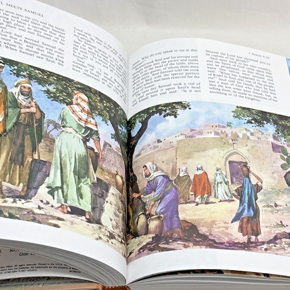 The Children's Bible by Golden Press 1993 Hardcover Illustrated 90s Vintage - Picture 10 of 15